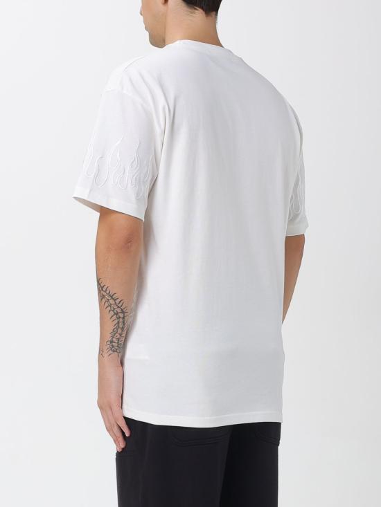 25FW 비전오브슈퍼 반팔 티셔츠 VS024TE OFF WHITE GREY White 1 - VISION OF SUPER