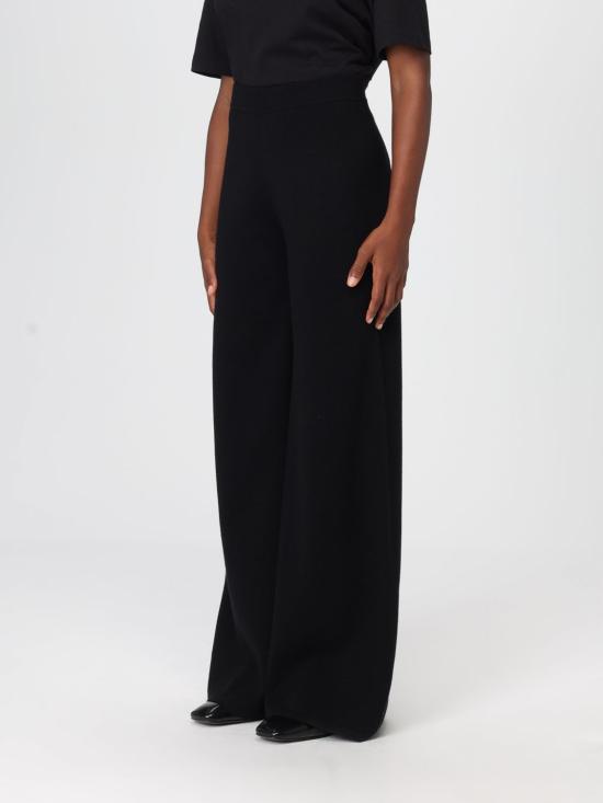 25FW 막스마라 스트레이트 팬츠 2521336012600 007 Black - MAX MARA