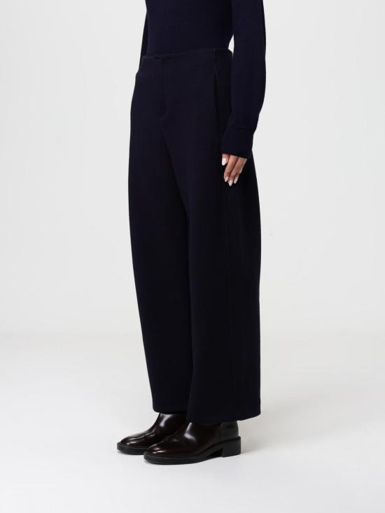 25FW 막스마라 스트레이트 팬츠 2521786039600 004 Blue - MAX MARA