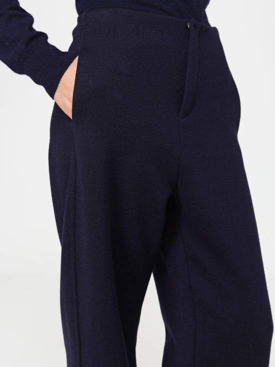 25FW 막스마라 스트레이트 팬츠 2521786039600 004 Blue - MAX MARA