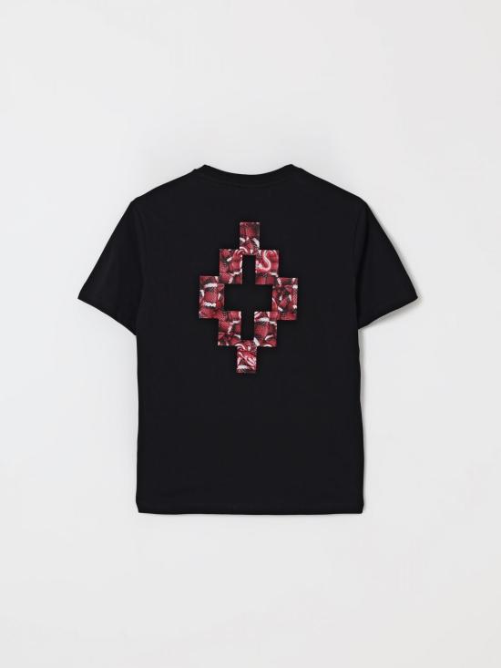 25FW [키즈] 컨트리 오브 밀란 티셔츠 F5CMJBTH041 110 Black - COUNTY OF MILAN