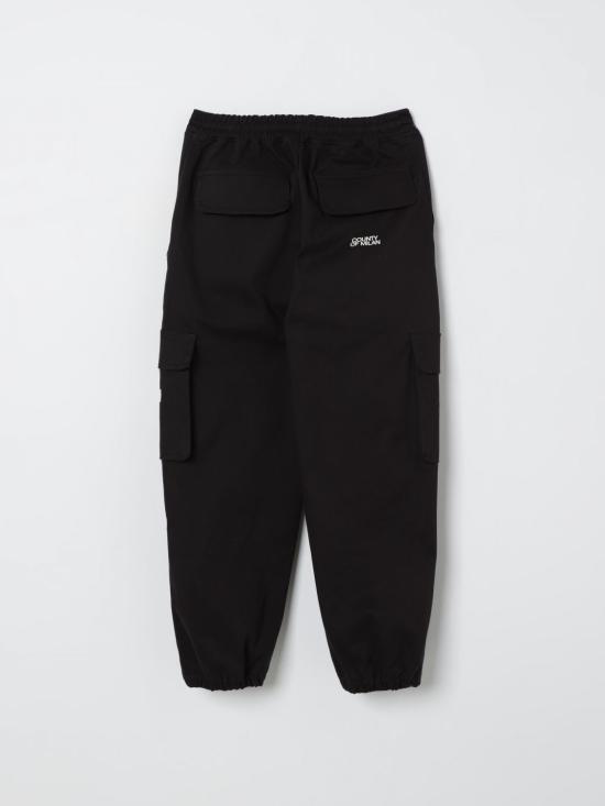 25FW [키즈] 컨트리 오브 밀란 팬츠 F5CMJBPA050 110 Black - COUNTY OF MILAN