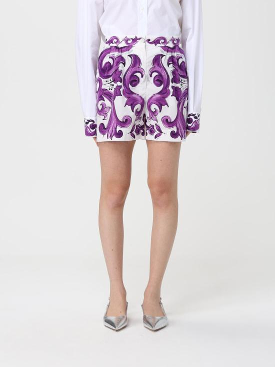 25FW 돌체앤가바나 숏팬츠 FTAL1THH5AS IP3TN Violet