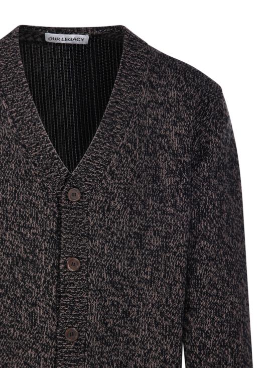 25FW 아워레가시 가디건 M4253AB BEAR TWIST MOULINE - OUR LEGACY