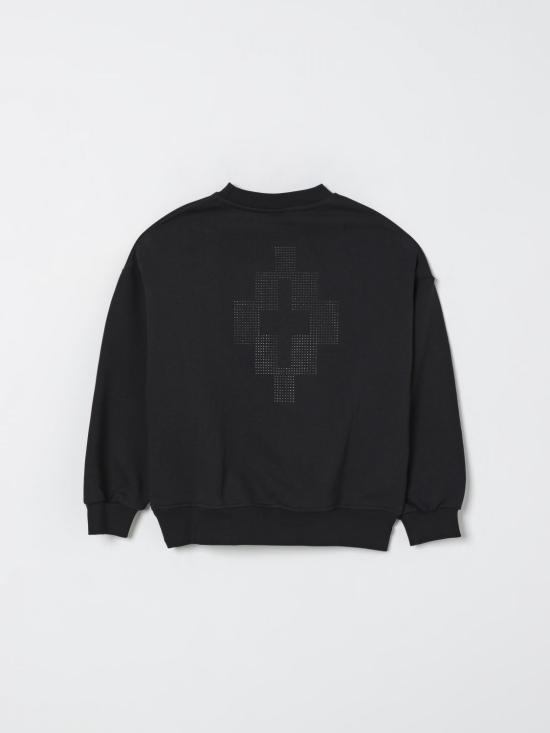 25FW [키즈] 컨트리 오브 밀란 풀오버 F5CMJGSW025 110 Black - COUNTY OF MILAN