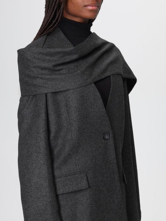 25FW 토템 코트 254WRZ0060FB0472 019 Grey - TOTEME