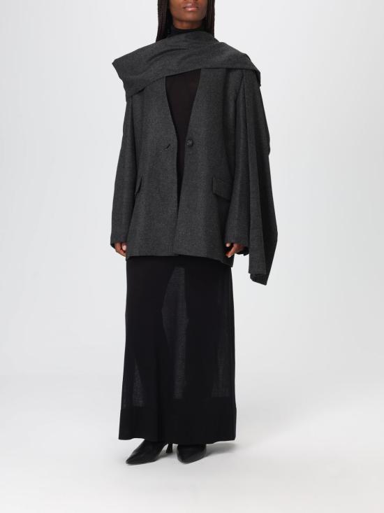 25FW 토템 코트 254WRZ0060FB0472 019 Grey - TOTEME