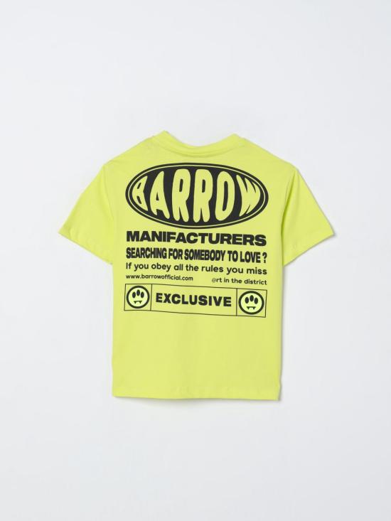 25FW [키즈] 바로우 티셔츠 F5BKJUTH115 086 Lime - BARROW