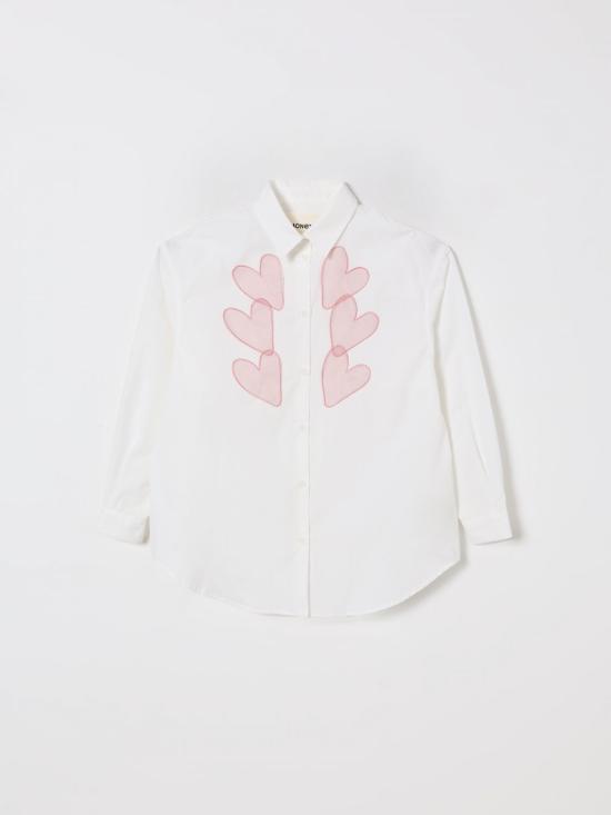 25FW [키즈] 시모네타 셔츠 SX5A40P0013 101RS Pink