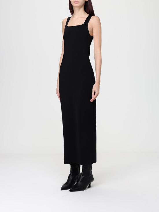 25FW 케이트 롱 원피스 9808429 200 Black - KHAITE