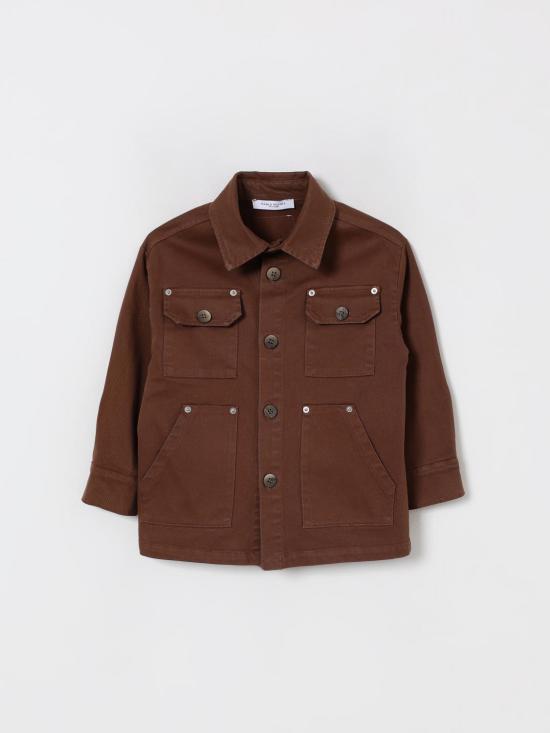 25FW [키즈] 파올로페코라 캐주얼 자켓 PP4153 CAPPU Coffee