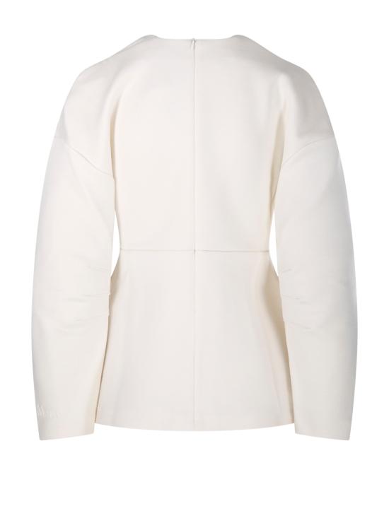 25FW 막스마라 긴팔 티셔츠 2521946039600 001 AVORIO - MAX MARA