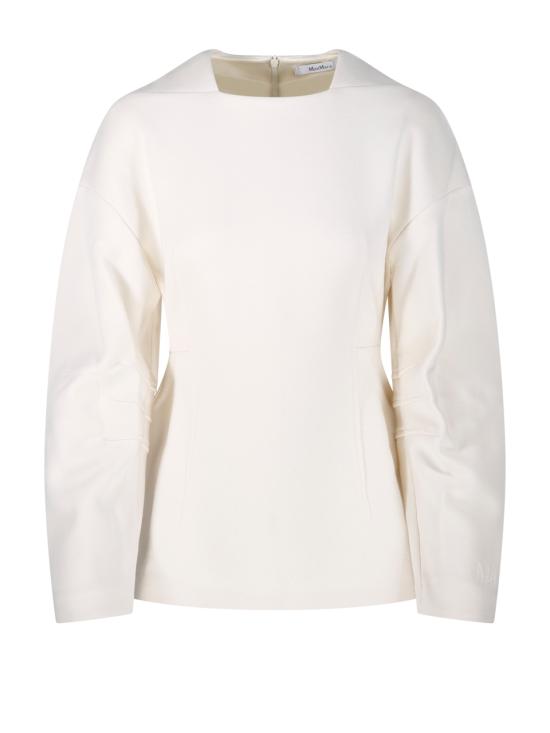 25FW 막스마라 긴팔 티셔츠 2521946039600 001 AVORIO