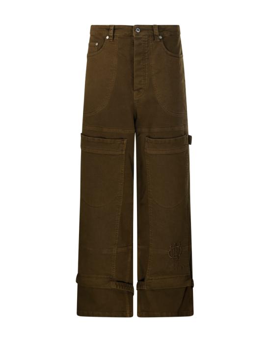 25FW 오프화이트 카고 팬츠 OMCE044F25 FAB001 5454 VINTAGE BE