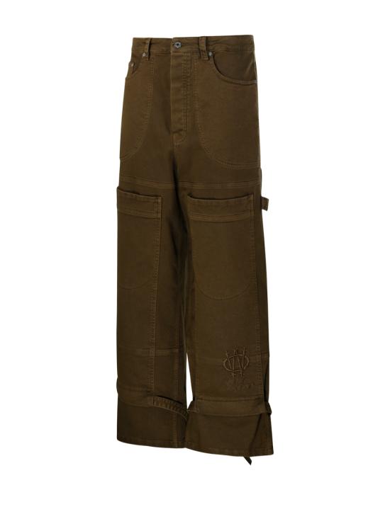 25FW 오프화이트 카고 팬츠 OMCE044F25 FAB001 5454 VINTAGE BE - OFF WHITE