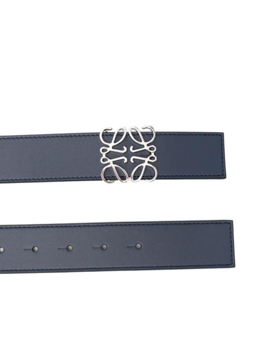 25FW 로에베 레귤러 벨트 E821Z20X025574 OCEAN BLACK PAL DOM - LOEWE