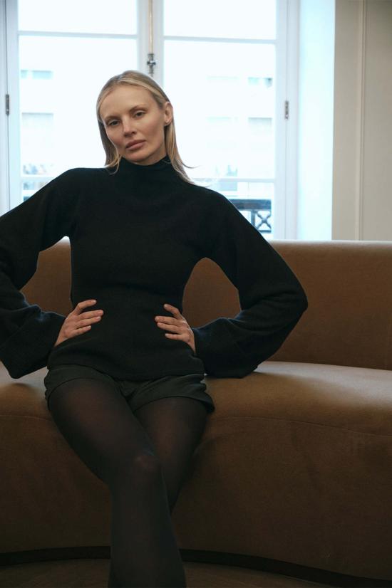  파렌테지 터틀넥 아델린 탑 - PARENTEZI