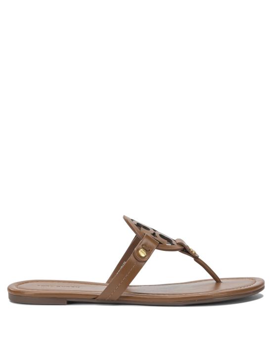 26SS 토리버치 밀러 샌들 50008694204 Brown