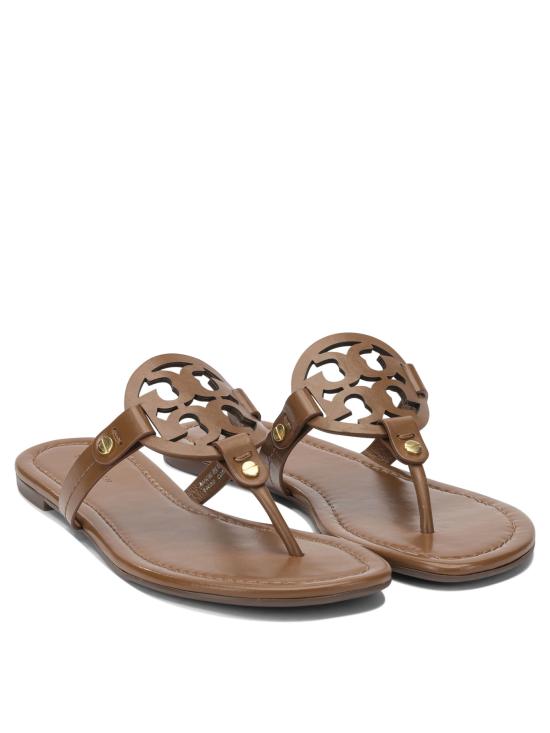 26SS 토리버치 밀러 샌들 50008694204 Brown - TORY BURCH