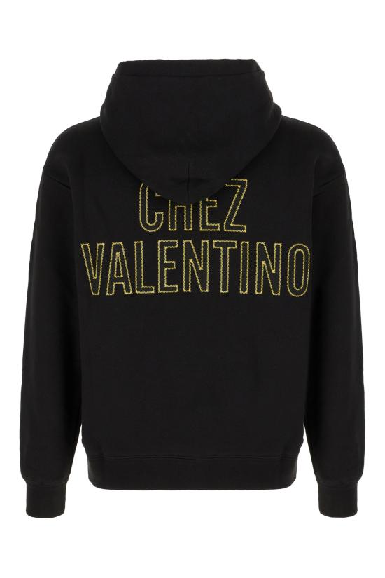 25FW 발렌티노 가라바니 후드 티셔츠 7V0MF28NB6W EE6 NEROORO - VALENTINO GARAVANI