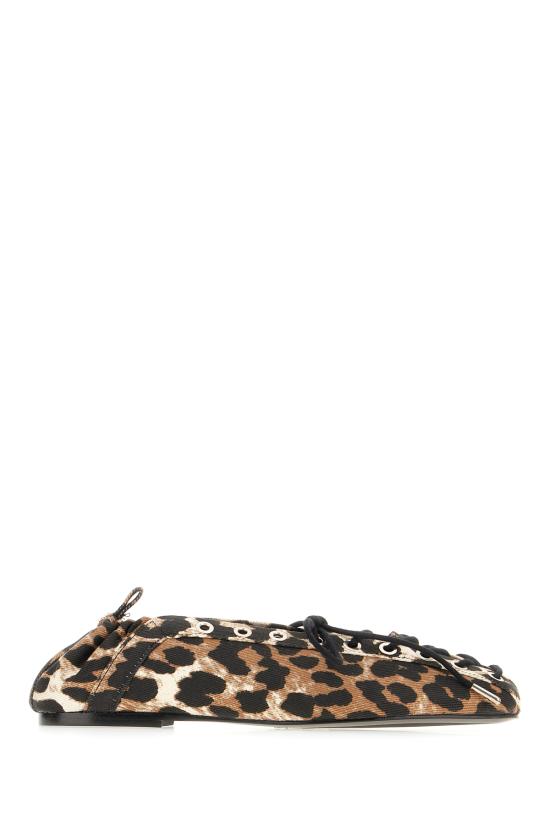 25FW 가니 플랫 슈즈 S29614929 943 LEOPARD