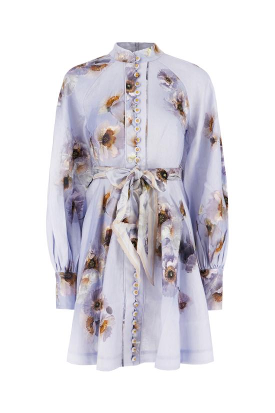 25FW 짐머만 원피스 3970DF251 LILPP LILAC POPPY