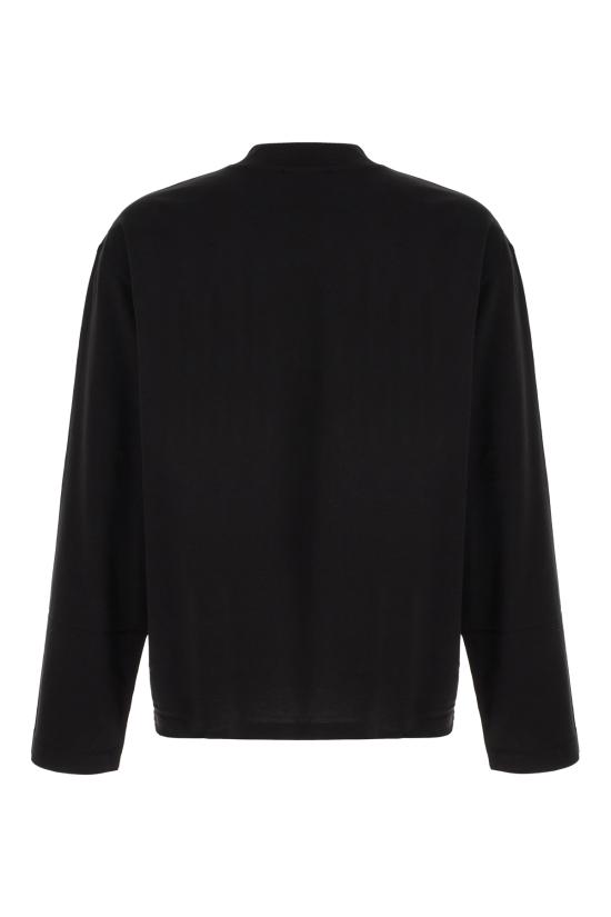 25FW 드리스 반 노튼 반팔 티셔츠 2520211042600 900 BLACK - DRIES VAN NOTEN