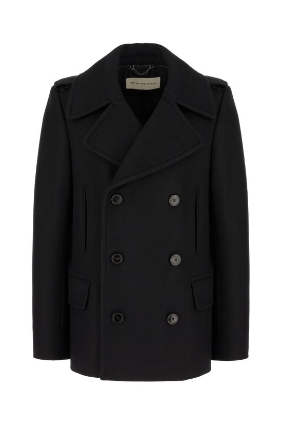 25FW 드리스 반 노튼 코트 2520202362216 900 BLACK