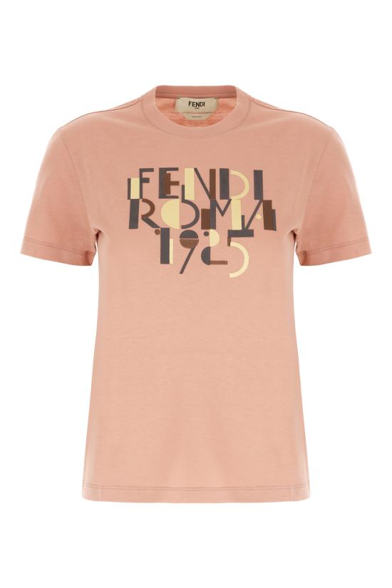 25FW 펜디 반팔 티셔츠 FS7254AVF9 F1T6N Rosa