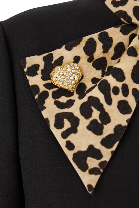 25FW 발렌티노 가라바니 원피스 7B3VAFH51CF BNH NERO LEOPARDATO - VALENTINO GARAVANI