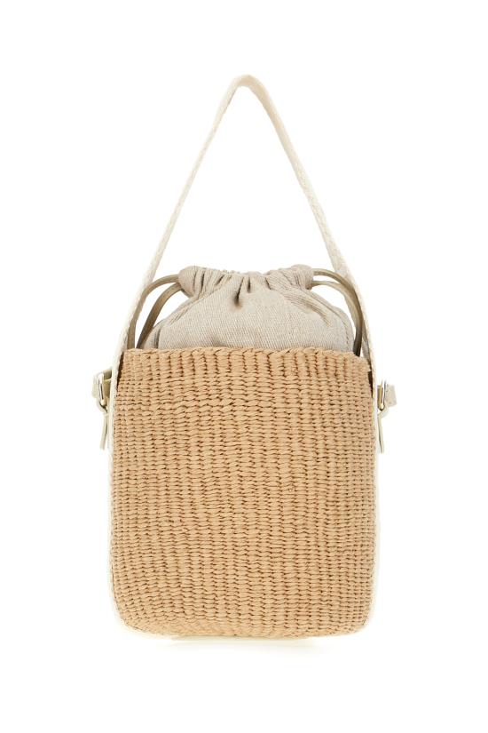 26SS 끌로에 우디 스몰 바스켓백 CHC23AS381L18 20S CLOUDY CREAM - CHLOE