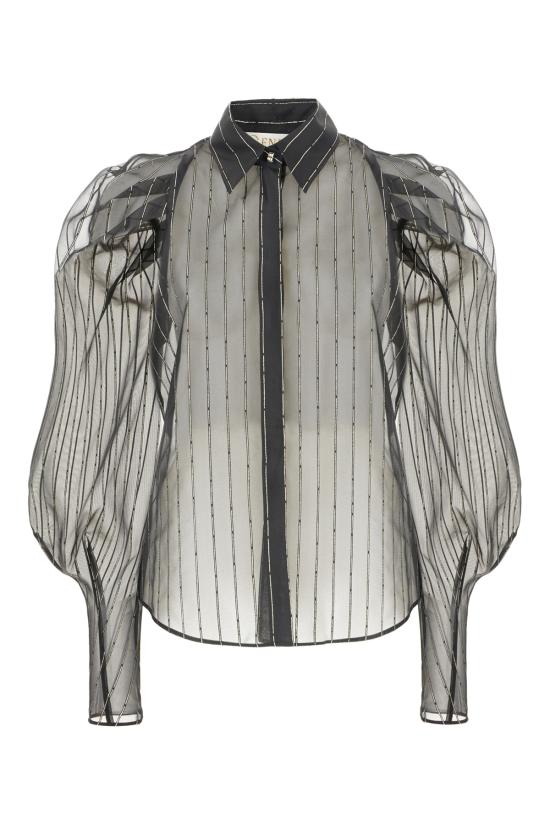 25FW 제니 블라우스 L657N0717 899 BLACK