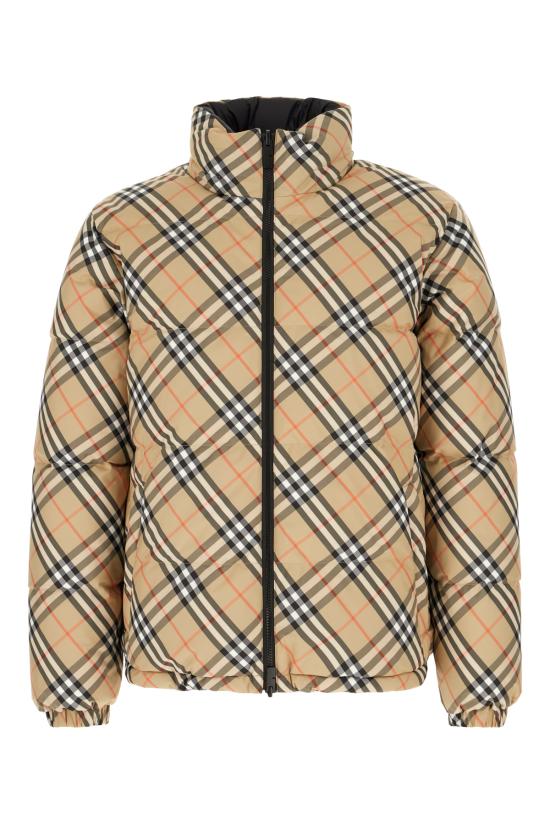 25FW 버버리 리버시블 체크 스노우든 푸퍼 자켓 8110189 B9368 SAND IP CHECK