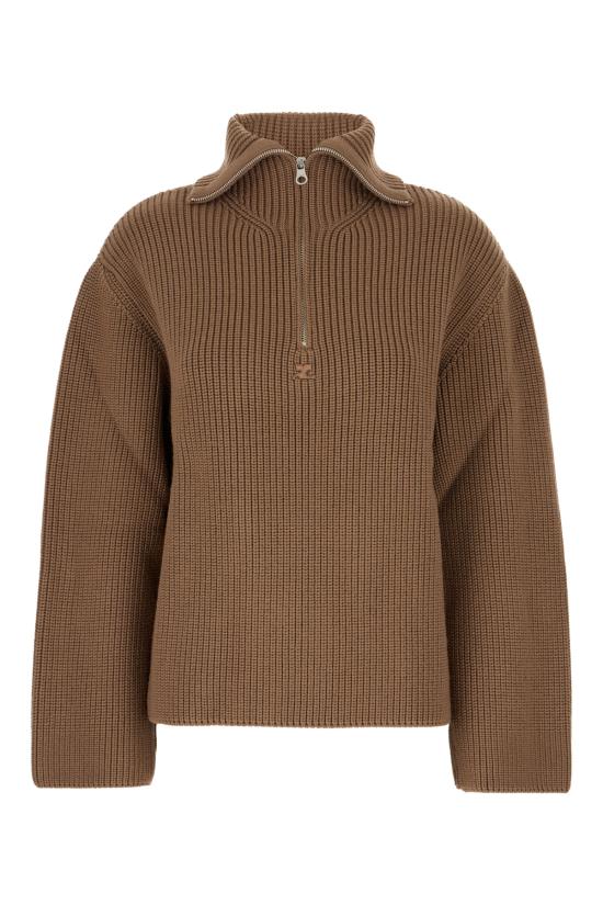 25FW 쿠레쥬 터틀넥 325MPU243FI0036 1098 MOCHA