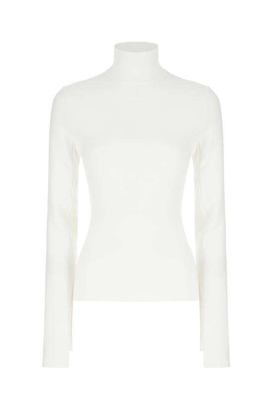 25FW 쿠레쥬 터틀넥 425MPU260FI0001 0001 HERITAGE WHITE