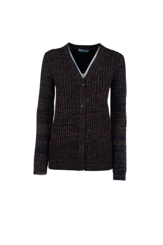 25FW 프라다 스웨터 P25N831714 F0XB7 NAVY RUGGINE