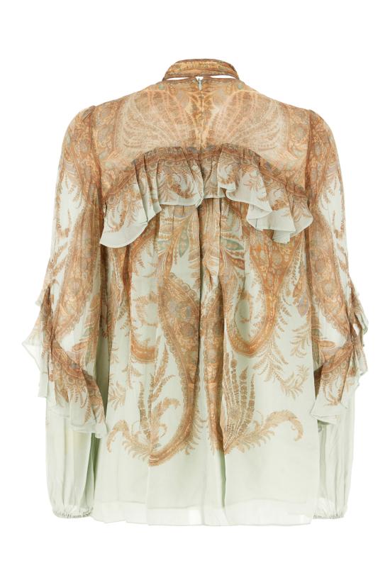 25FW 짐머만 5181TF252 MIPAI MINT PAISLEY - ZIMMERMANN