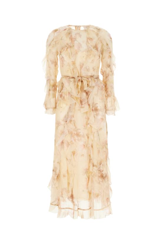 25FW 짐머만 롱 원피스 4979DF251 CPNY CREAM PEONY