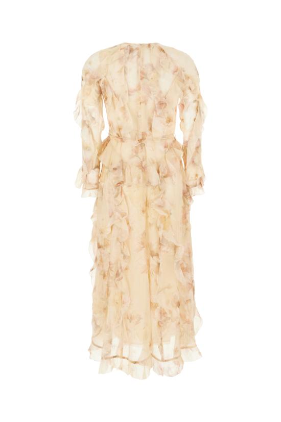 25FW 짐머만 롱 원피스 4979DF251 CPNY CREAM PEONY - ZIMMERMANN