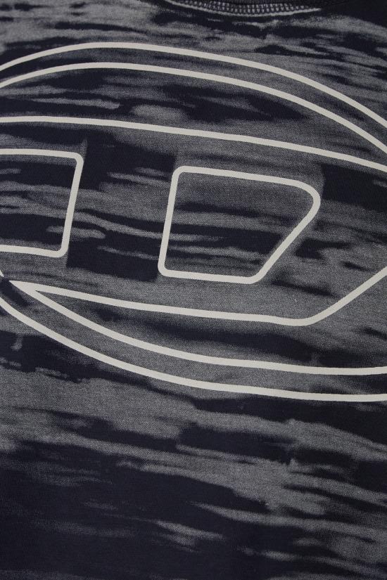 25FW 디젤 반팔 티셔츠 A186530AGCA 81E BLUE - DIESEL