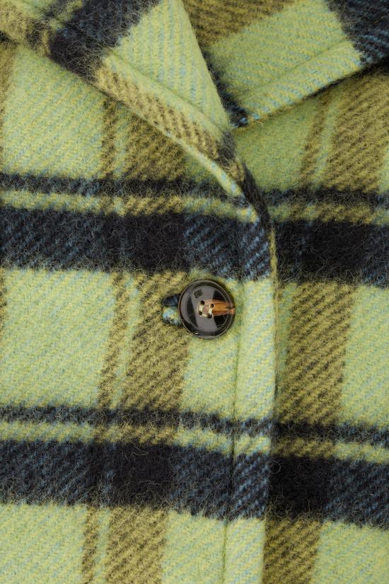 25FW 가니 코트 W09927104 558 LIME SHERBET - GANNI