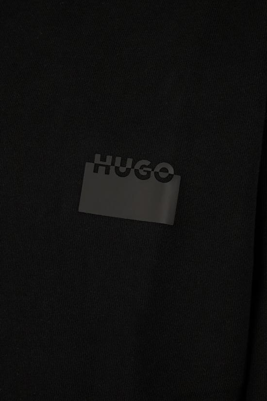 25FW 휴고보스 후드 티셔츠 50546874 001 BLACK - HUGO BOSS