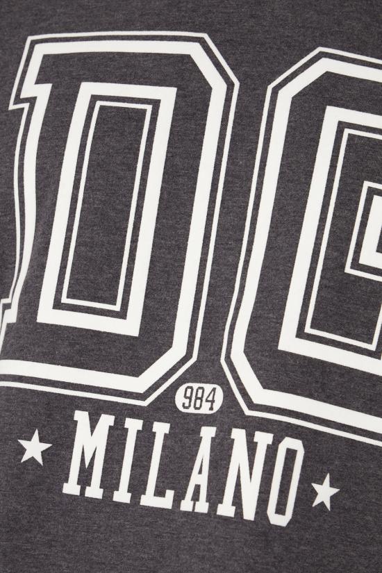 25FW 돌체앤가바나 반팔 티셔츠 G8PN9TG7PLQ S8292 MELANGE GRIGI - DOLCE & GABBANA