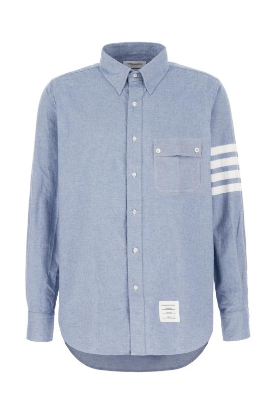 25FW 톰브라운 긴팔 셔츠 MWL420AF0325 480 LIGHT BLUE