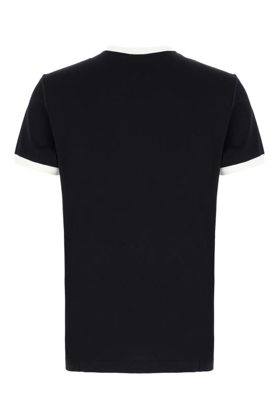 25FW 돌체앤가바나 반팔 티셔츠 G8PV1TG7PGC B0665 VERY DARK BLUE 1 - DOLCE & GABBANA