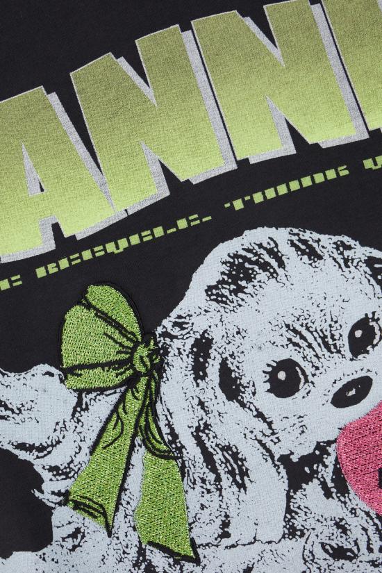 25FW 가니 반팔 티셔츠 T43333575 252 PHANTOM - GANNI