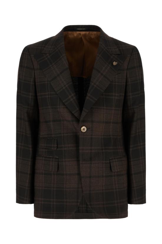 25FW 가브리엘파시니 수트 세트 535243748 01 TESTA DI MORO NERO - GABRIELE PASINI