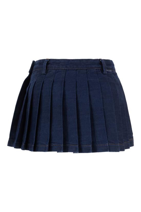 25FW 세븐포올맨카인드 숏 스커트 7UZ60555 1NX Blu - 7 FOR ALL MANKIND