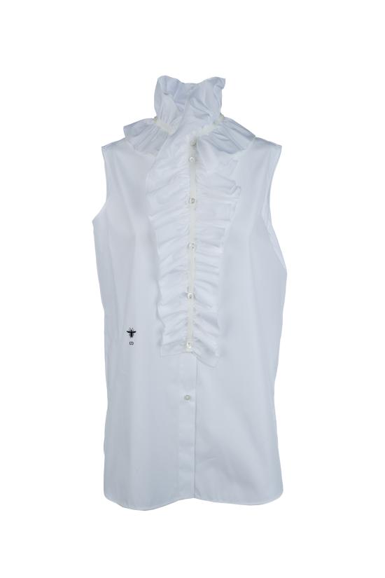 25FW 디올 셔츠 551B15A3356 0100 Bianco