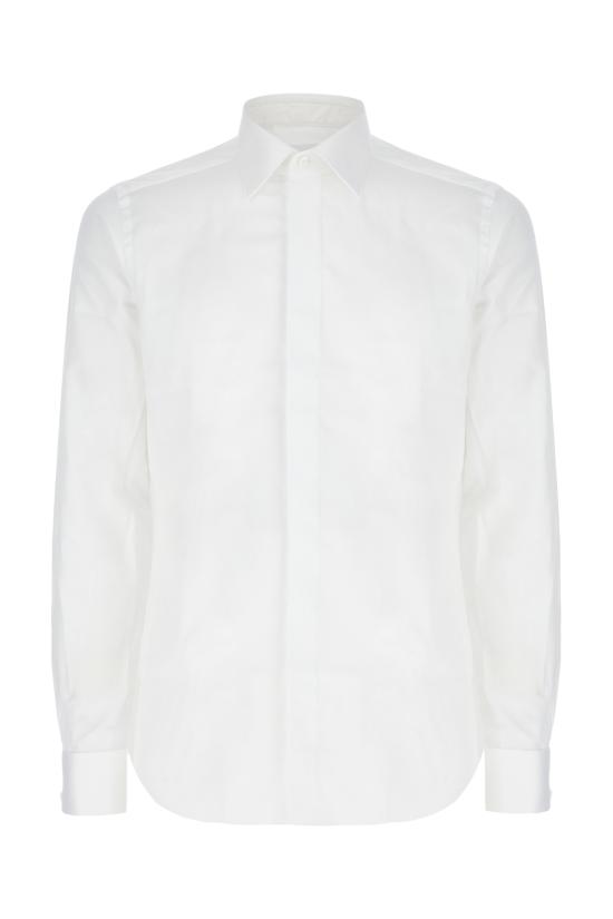 25FW 싸쿠스 긴팔 셔츠 WF544ML11808 001 Bianco